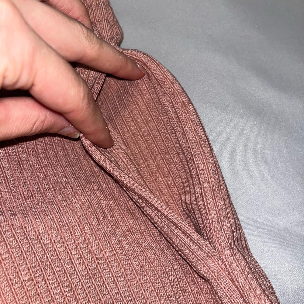 Amazon Terracotta Ribbed Set, size Small - Picture 5 of 5